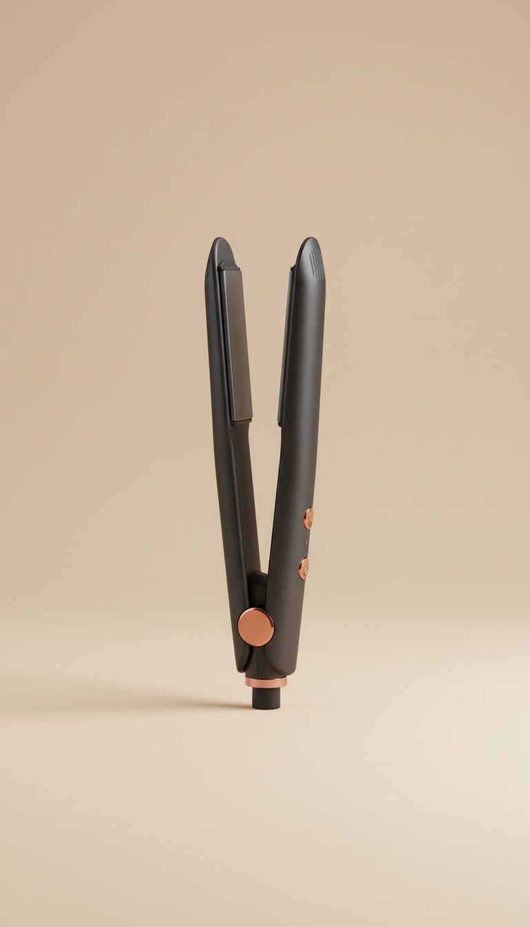 Titanium Styling Iron with Precision Heat