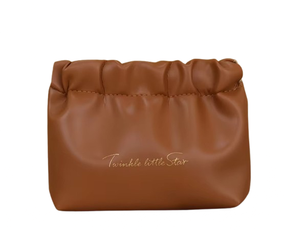 Mocha Mini Beauty Bag