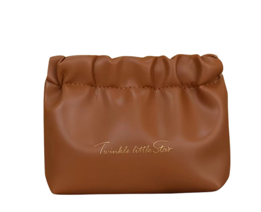 Mocha Mini Beauty Bag