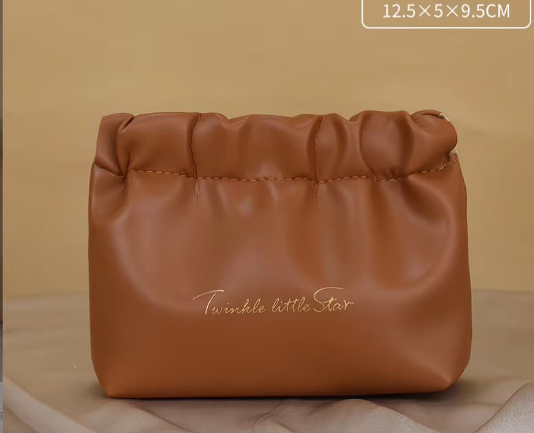 Mocha Mini Beauty Bag